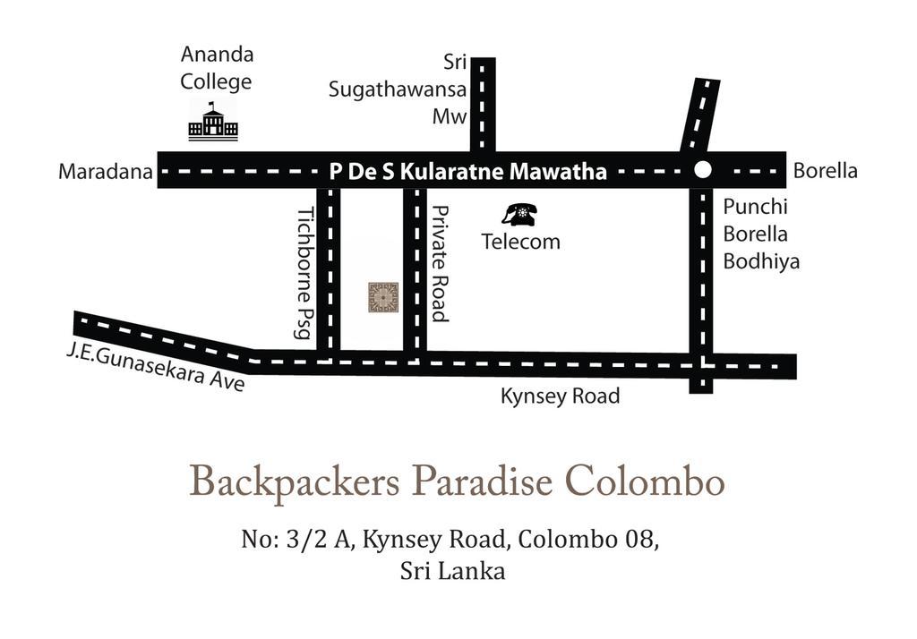Backpackers Paradise Kolombo Zewnętrze zdjęcie